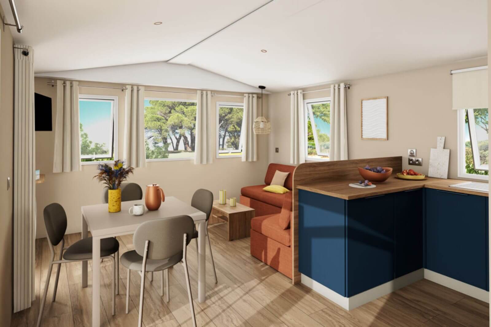 Mobil-home IRM HABITAT TOURNESOL -